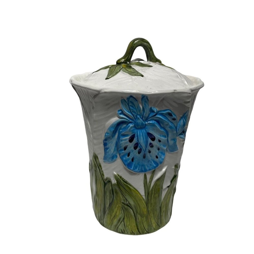 Susan Winget Sunflower w/ Lid Canister